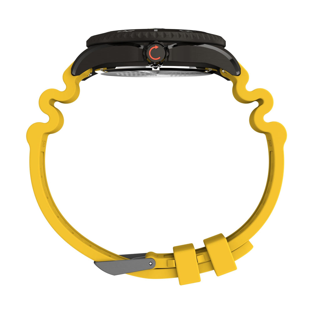 TIMEX Deep Water Black Round Dial Analog Men's Watch - TW2W81700UJ