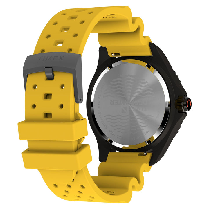 TIMEX Deep Water Black Round Dial Analog Men's Watch - TW2W81700UJ