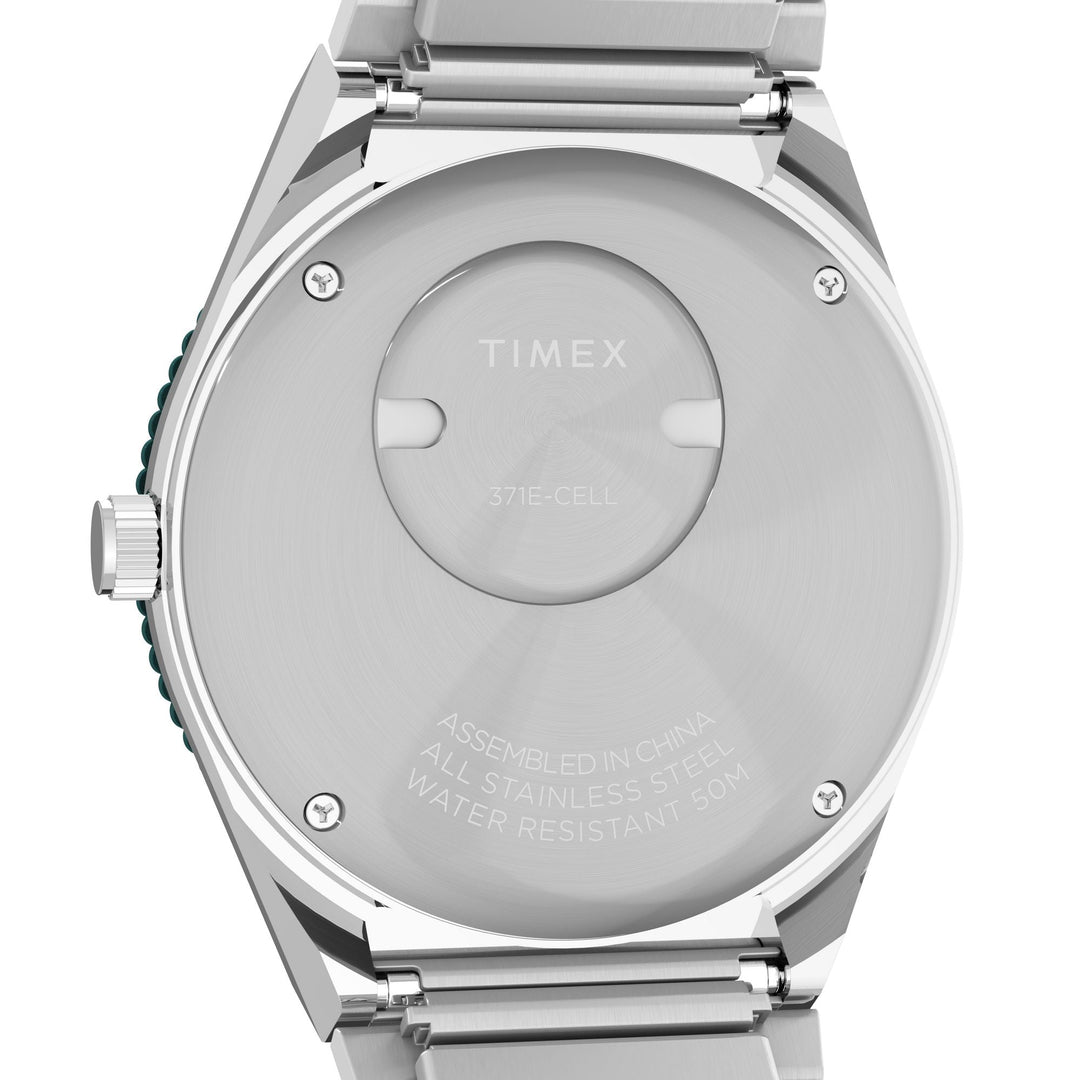 Q Timex Blue Round Dial Analog Women's Watch - TW2W87800UJ