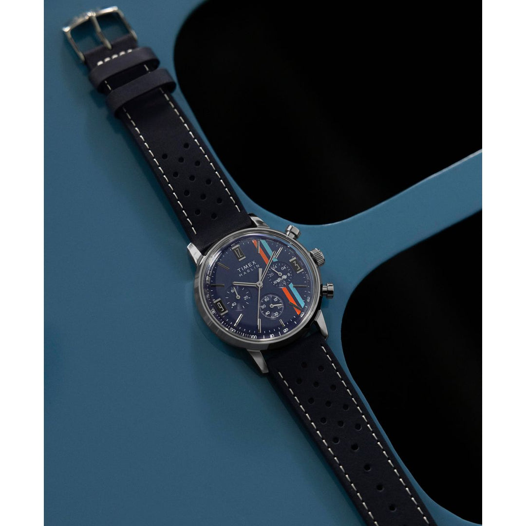 Timex Marlin TW2W99000IK Blue Dial Men&