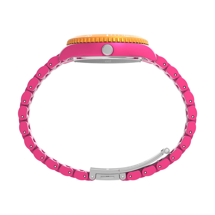 TIMEX Trend Pink Round Dial Analog Women's Watch - TW2Y04600UJ