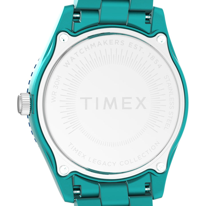 TIMEX Trend Green Round Dial Analog Women's Watch - TW2Y04700UJ