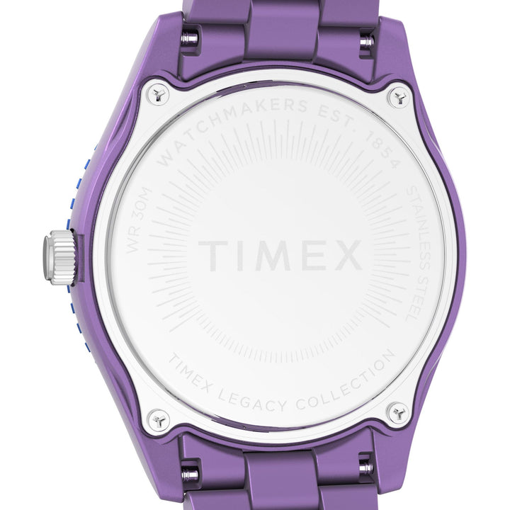 TIMEX Trend Purple Round Dial Analog Women's Watch - TW2Y04800UJ
