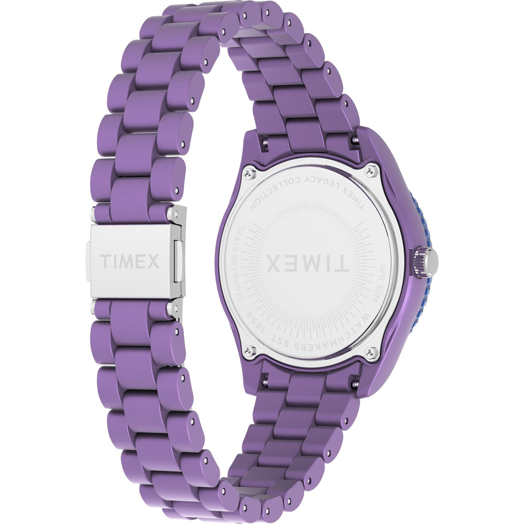 TIMEX Trend Purple Round Dial Analog Women's Watch - TW2Y04800UJ