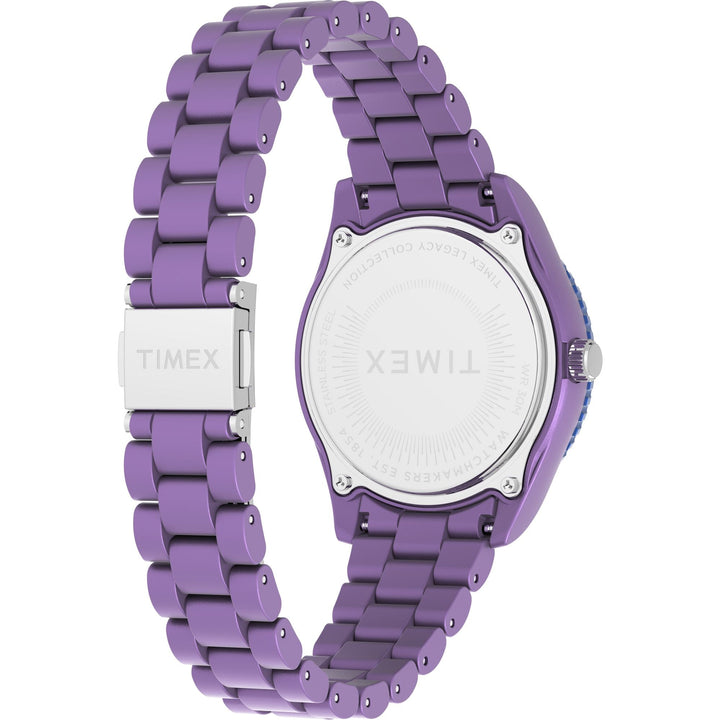TIMEX Trend Purple Round Dial Analog Women's Watch - TW2Y04800UJ