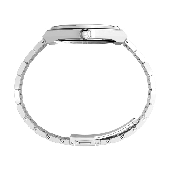 Q Timex Black Round Dial Analog Men's Watch - TW2Y12100UJ