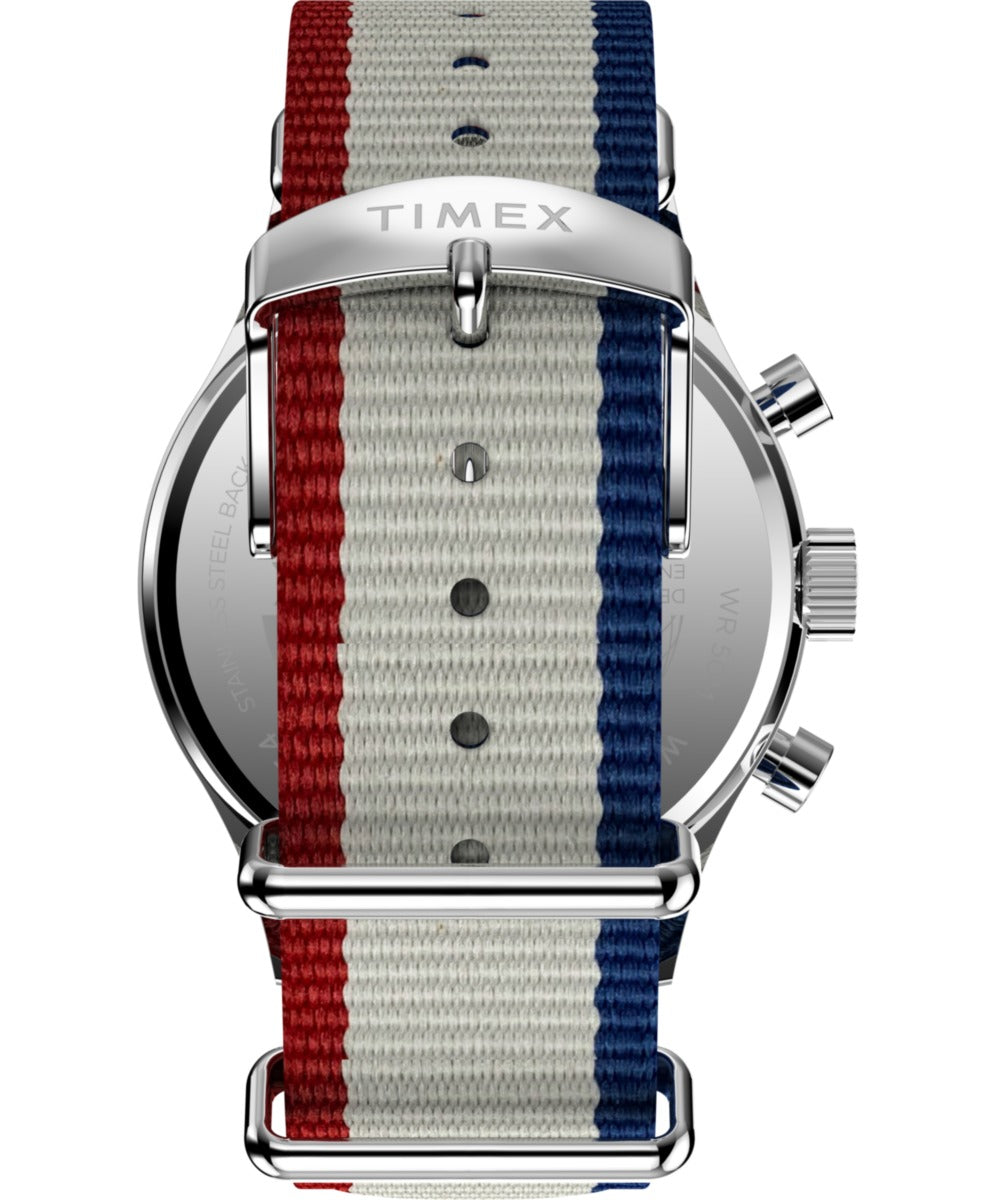 Timex Weekender TW2Y15800 White Dial Men&