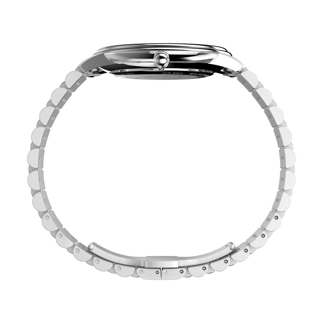 TIMEX Waterbury Black Round Dial Analog Men's Watch - TW2Y23300UJ