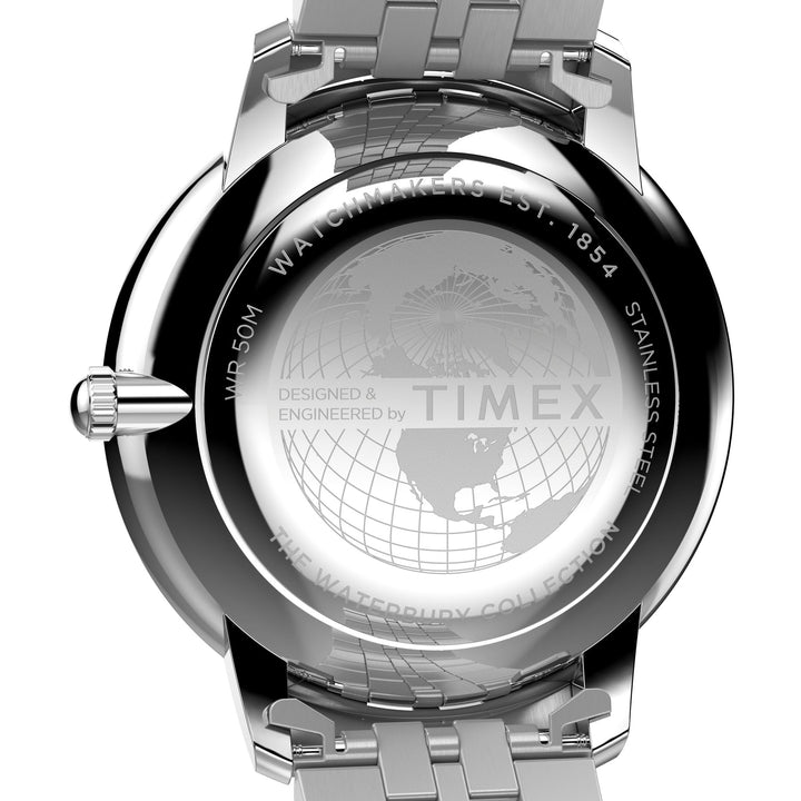 TIMEX Waterbury Black Round Dial Analog Men's Watch - TW2Y23300UJ