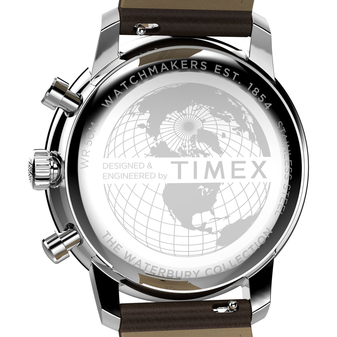 TIMEX Waterbury Beige Round Dial Analog Men's Watch - TW2Y23500UJ