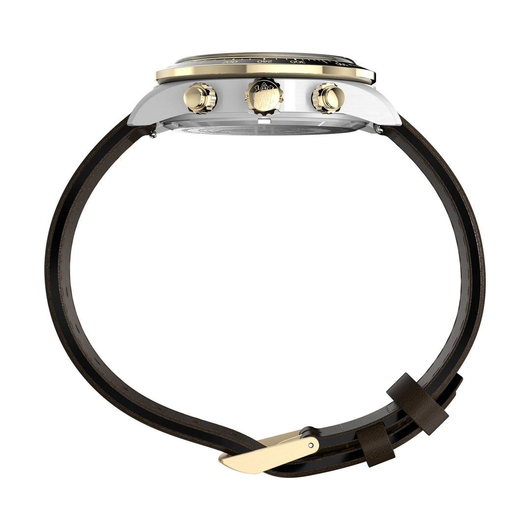 TIMEX Waterbury Black Round Dial Analog Men's Watch - TW2Y24100UJ