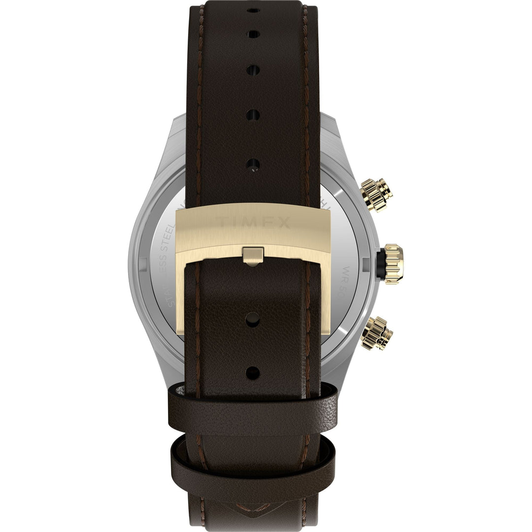 TIMEX Waterbury Black Round Dial Analog Men's Watch - TW2Y24100UJ