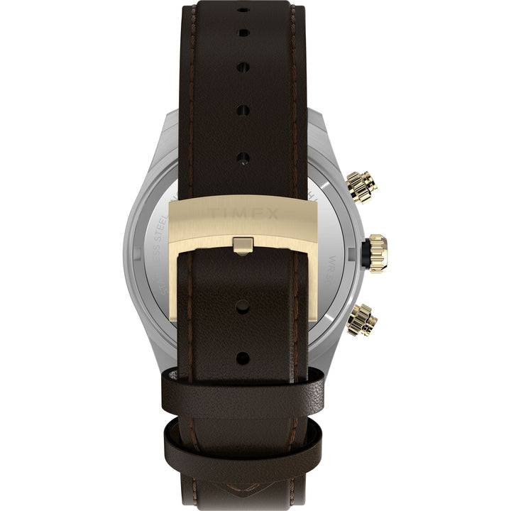 TIMEX Waterbury Black Round Dial Analog Men's Watch - TW2Y24100UJ