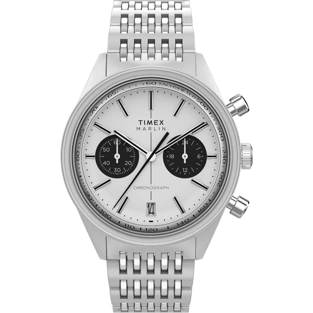 Timex TW2Y24600IK Silver Dial Men&