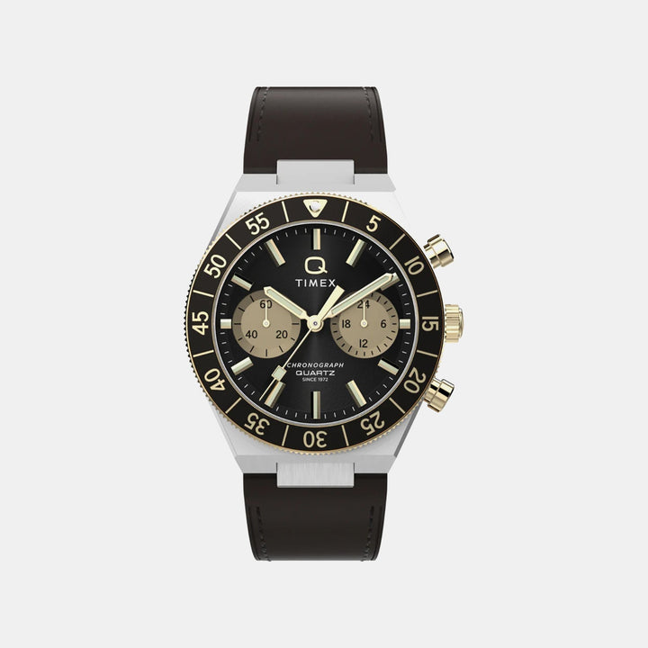 Timex TW2Y56000IK Black Dial Men&