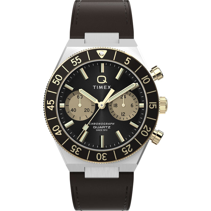 Timex TW2Y56000UJ Black Dial Men&