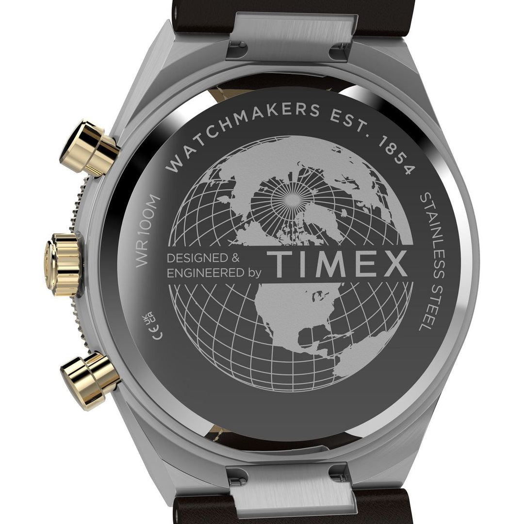 Timex TW2Y56000UJ Black Dial Men&