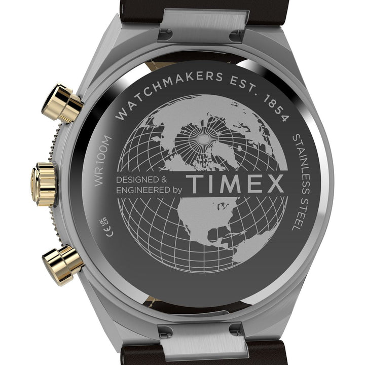 Timex TW2Y56000UJ Black Dial Men&