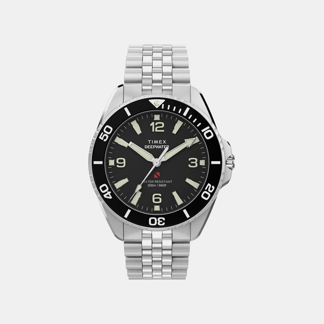 Timex TW2Y64500IK Black Dial Men&