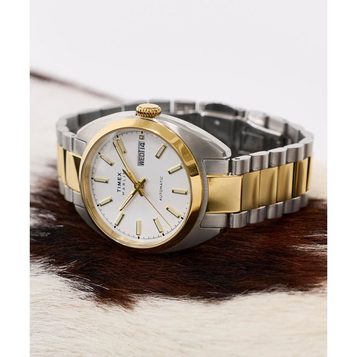 Timex TW2Y65100IK Silver Dial Men&