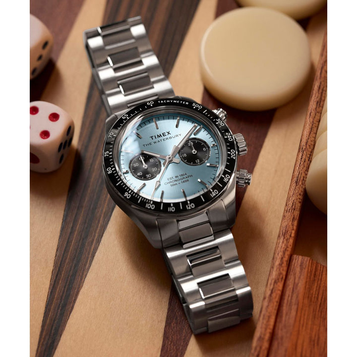 Timex Waterbury TW2Y70500IK Blue Dial Men&