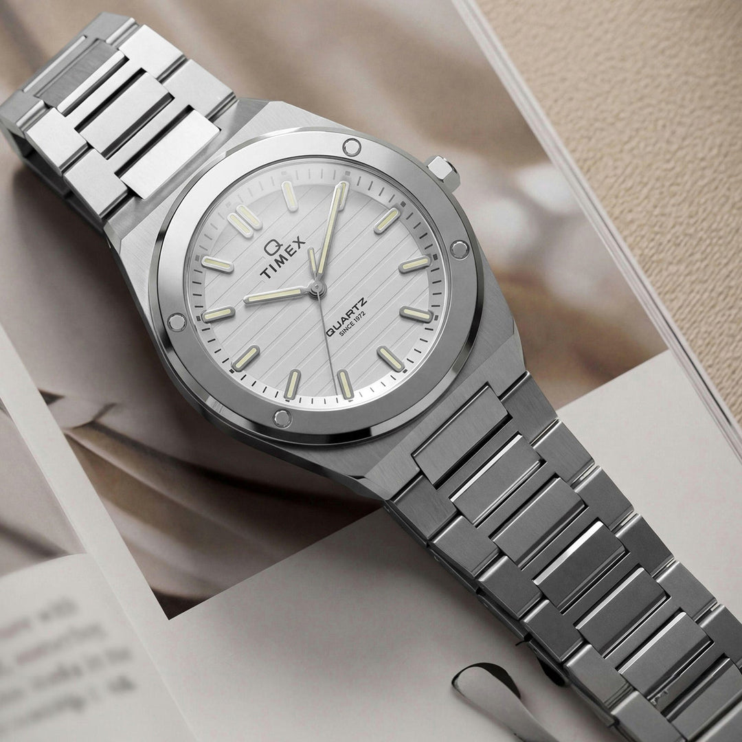 Timex TW2Y81800UJ Silver Dial Women&