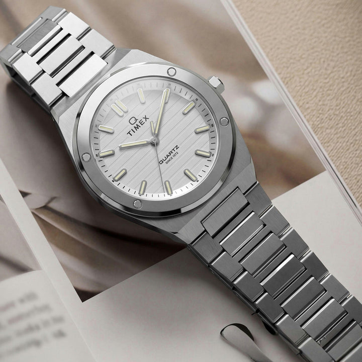 Timex TW2Y81800UJ Silver Dial Women&