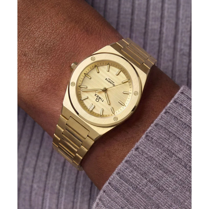 Timex TW2Y82000UJ Gold Dial Women&