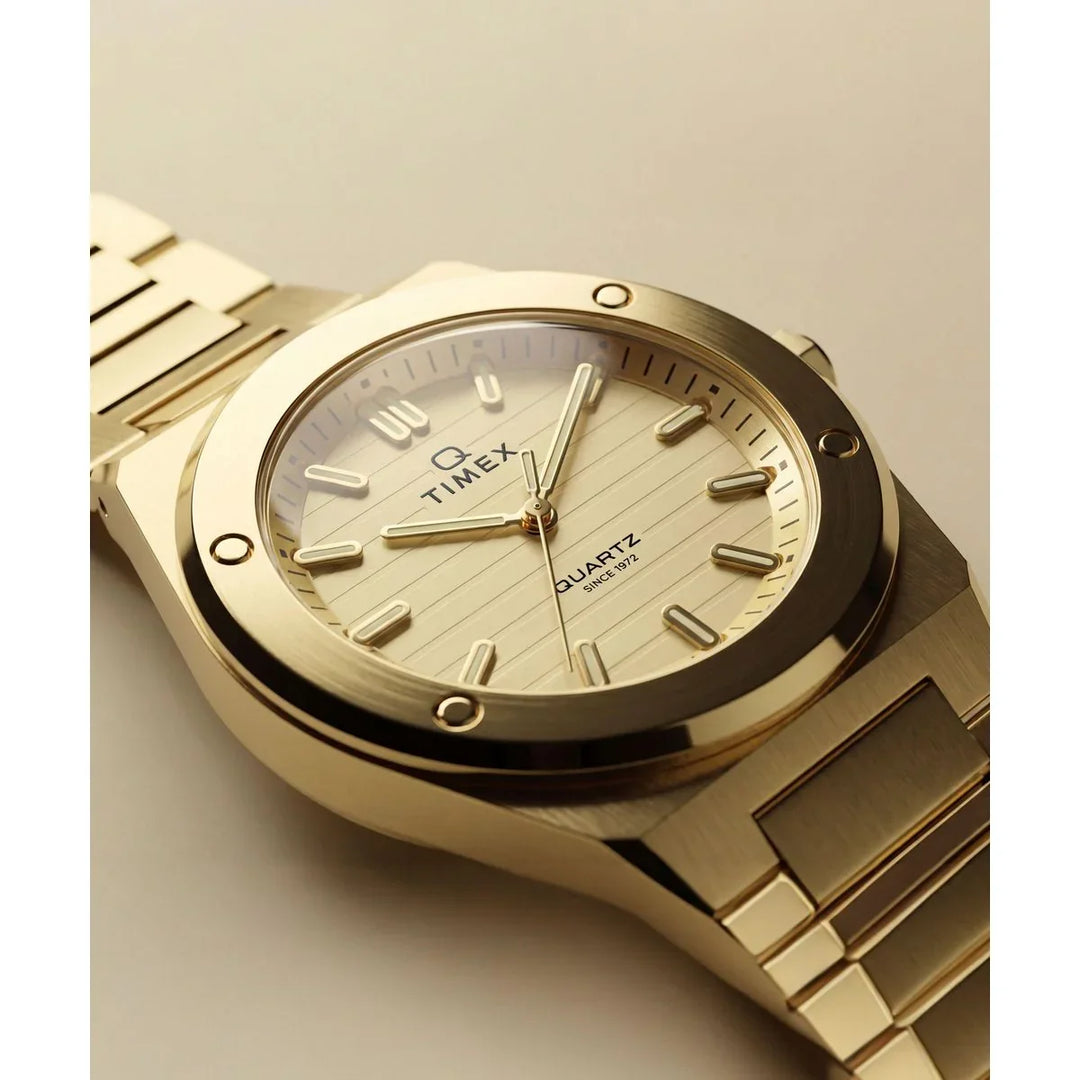 Timex TW2Y82000UJ Gold Dial Women&
