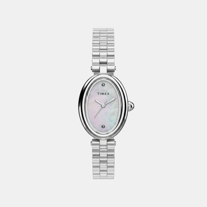 Timex TW2Y86000UJ Mother Of Pearl Dial Women&
