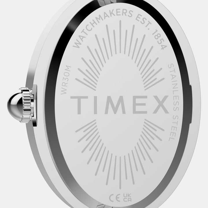 Timex TW2Y86000UJ Mother Of Pearl Dial Women&