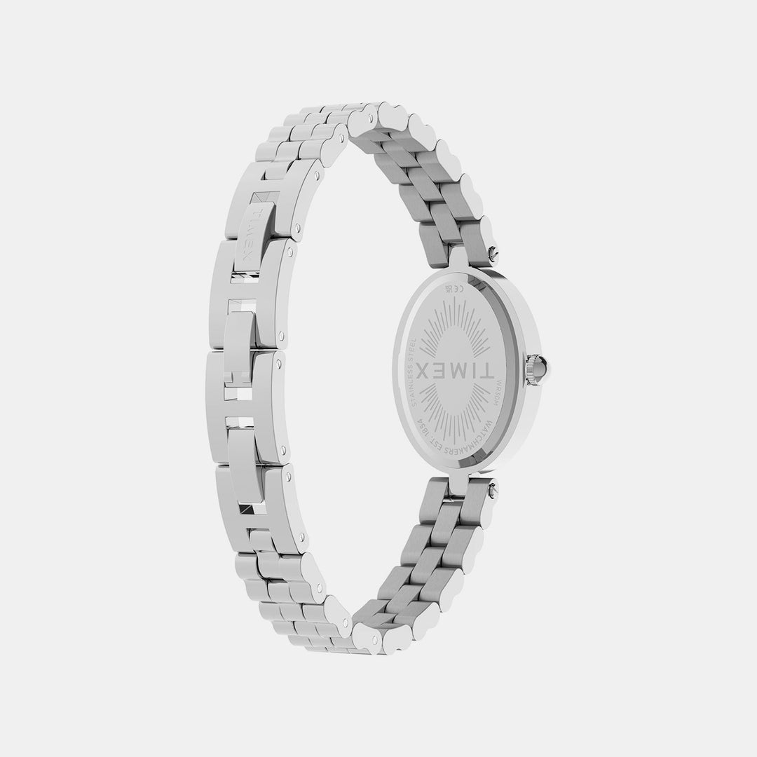 Timex TW2Y86000UJ Mother Of Pearl Dial Women&