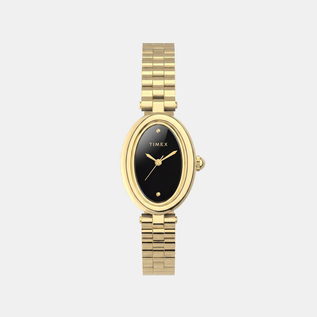 Timex TW2Y86200UJ Black Dial Women&
