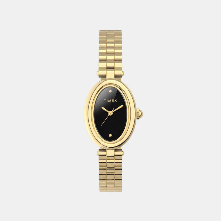 Timex TW2Y86200UJ Black Dial Women&