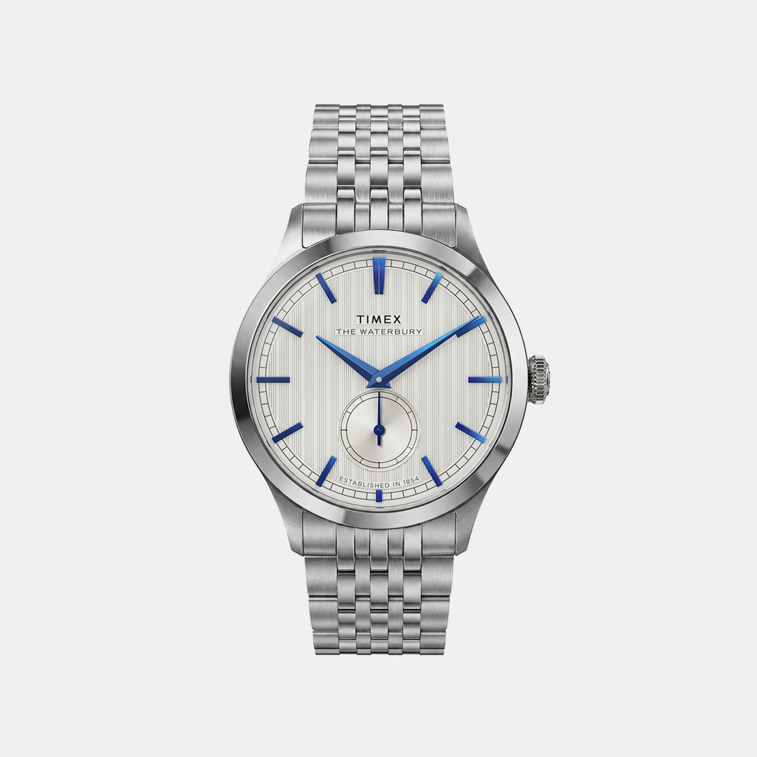 Timex TW2Y91800IK White Dial Men&