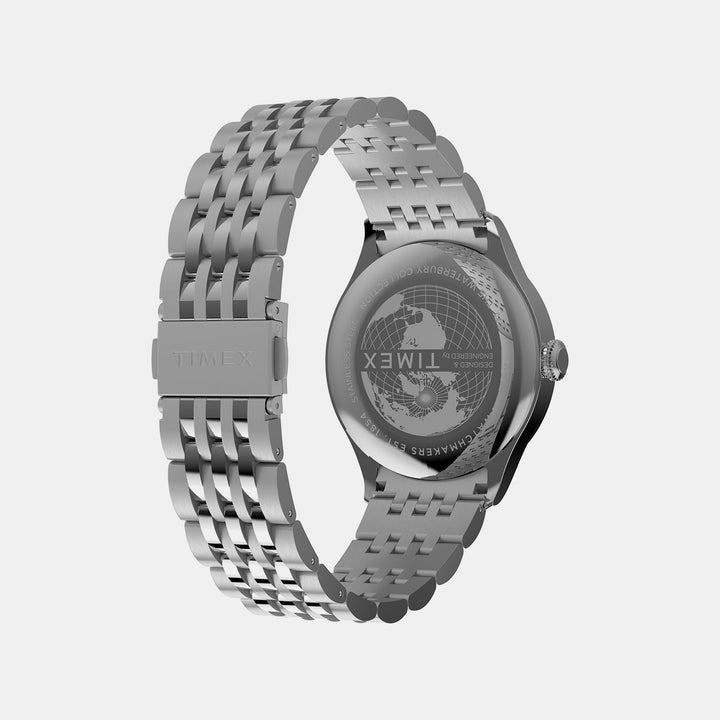 Timex TW2Y91800IK White Dial Men&