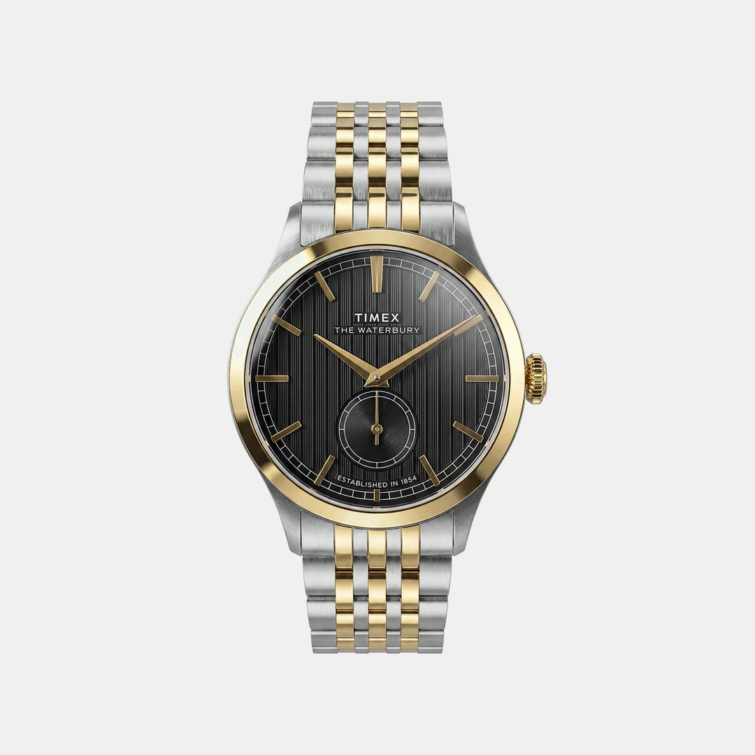 Timex TW2Y91900IK Black Dial Men&