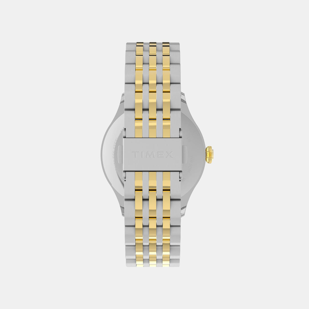Timex TW2Y91900IK Black Dial Men&