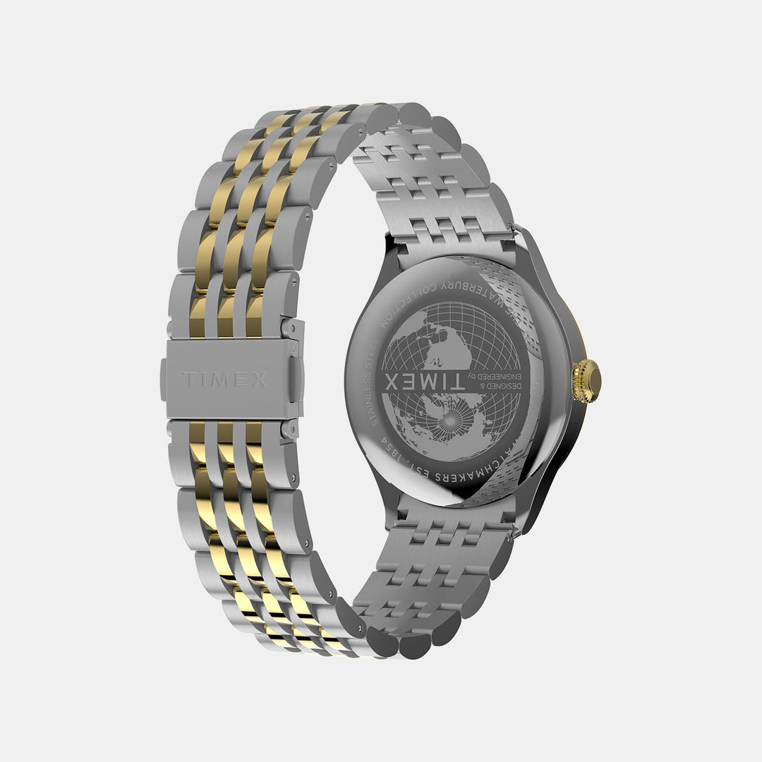 Timex TW2Y91900IK Black Dial Men&