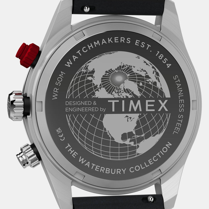 Timex TW2Y93300UJ Black Dial Men&