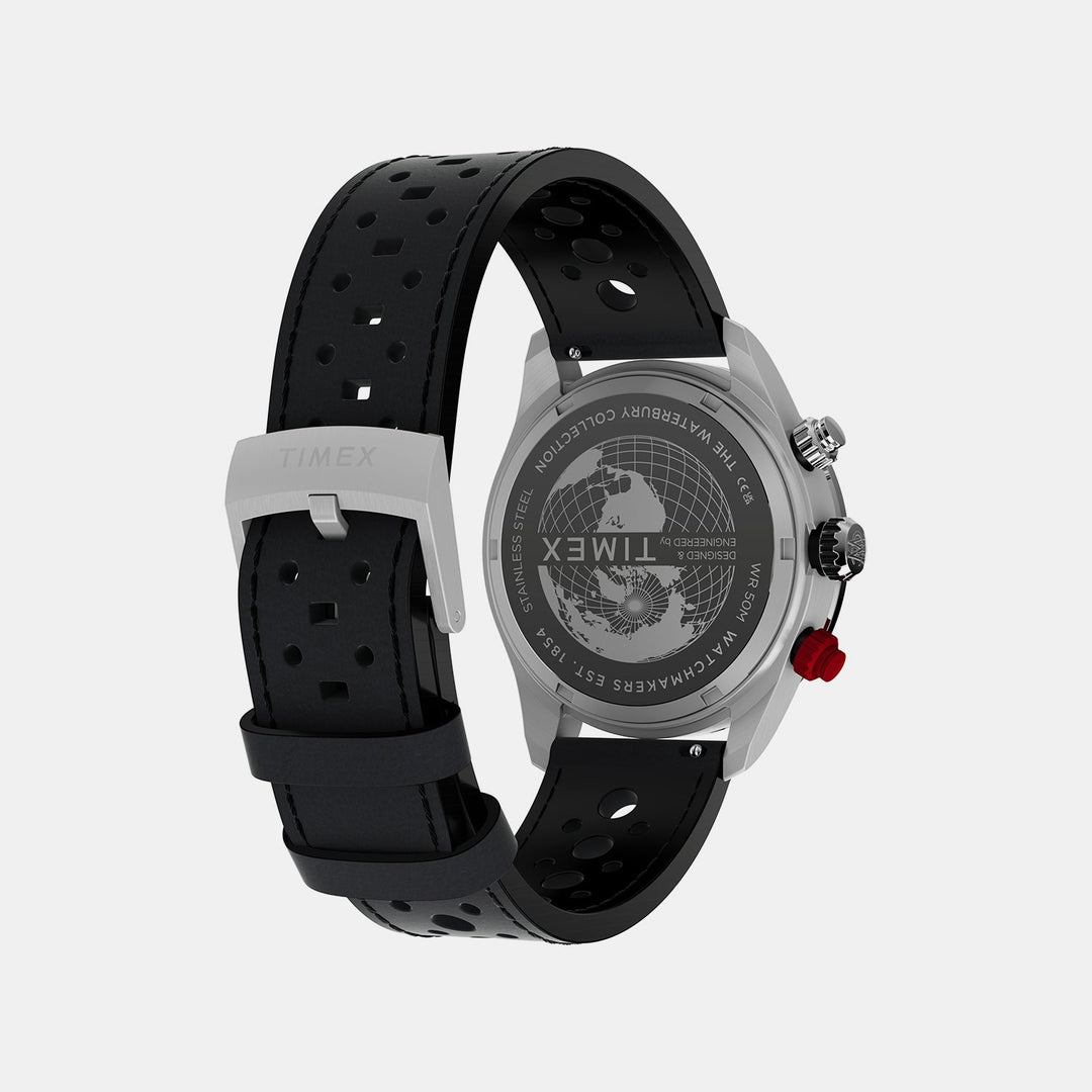Timex TW2Y93300UJ Black Dial Men&