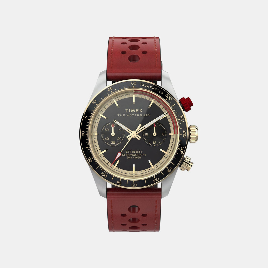 Timex TW2Y93400UJ Black Dial Men&