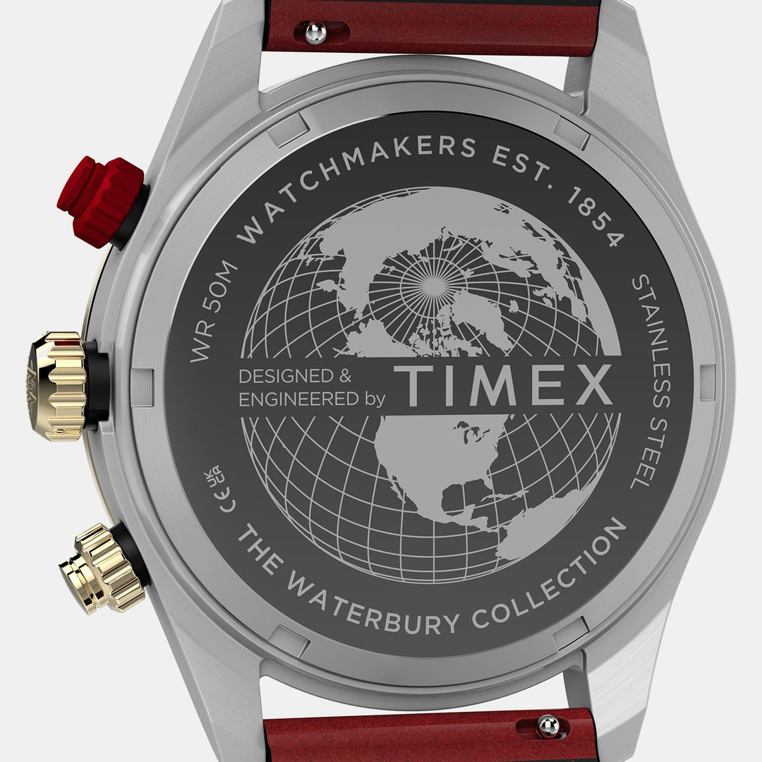 Timex TW2Y93400UJ Black Dial Men&
