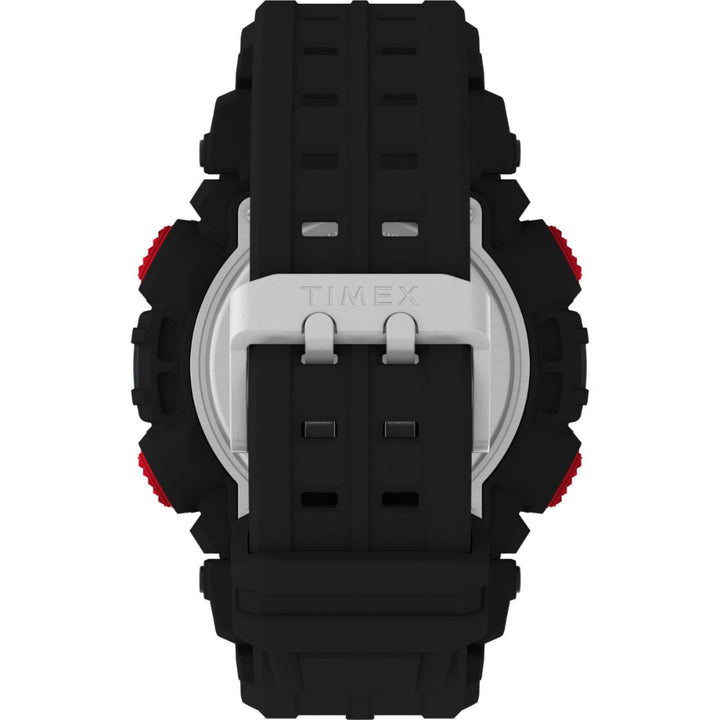 Timex Men Black Digital Round Resin Dial Watch - TW5M537000D