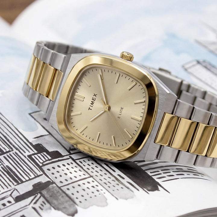 Timex TW6A00800UJ Champagne Dial Women&