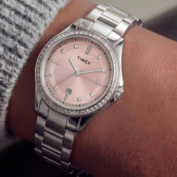 Timex TW6A05800UJ Pink Dial Women&