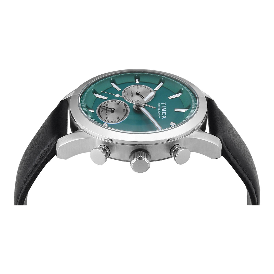 TIMEX Men Green Round Chronograph Dial Analog Watch - TWEG17611