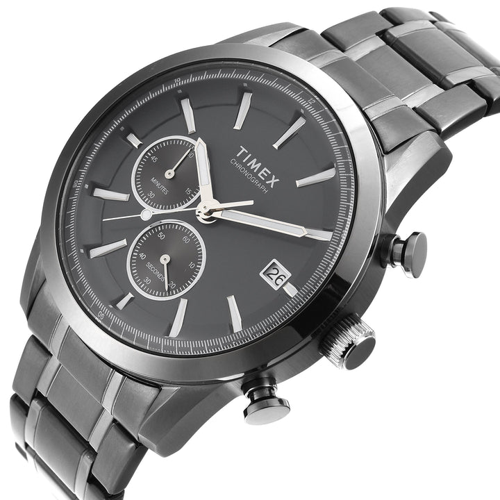 TIMEX Men Grey Round Chronograph Dial Analog Watch - TWEG17613