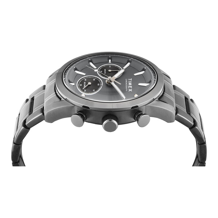 TIMEX Men Grey Round Chronograph Dial Analog Watch - TWEG17613