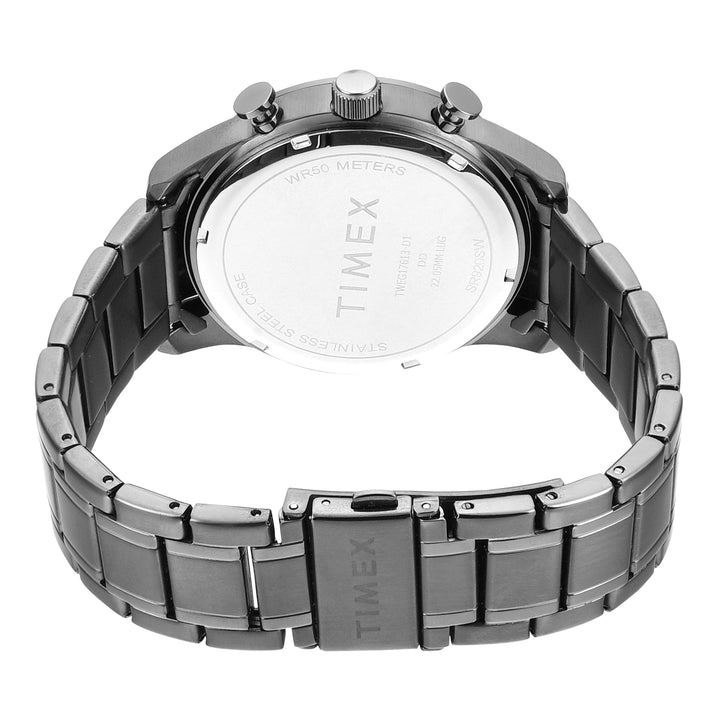 TIMEX Men Grey Round Chronograph Dial Analog Watch - TWEG17613